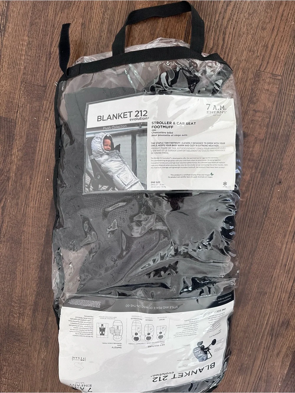 Black Blanket 212 Stroller & Car Seat Footmuff